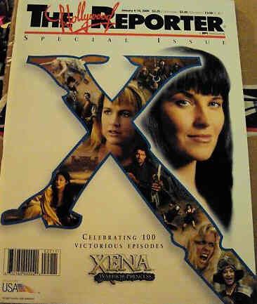 HOLLYWOOD REPORTER | THE magazine side cover 4 January 2000