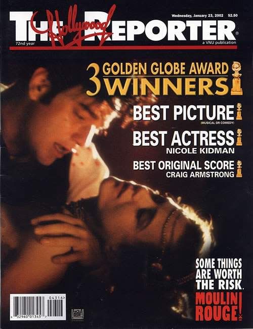 HOLLYWOOD REPORTER | THE magazine side cover 23 January 2002