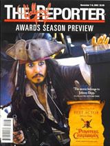 HOLLYWOOD REPORTER | THE magazine side cover 7 November 2003