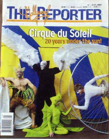 HOLLYWOOD REPORTER | THE magazine side cover 15 June 2004