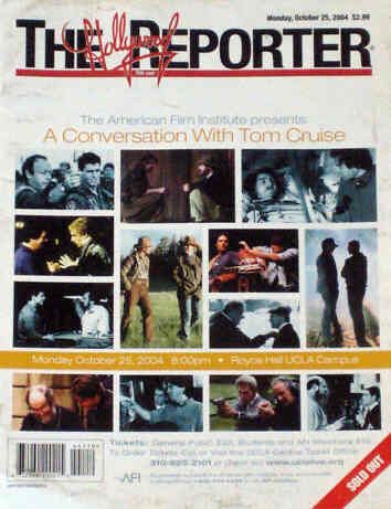 HOLLYWOOD REPORTER | THE magazine side cover 25 October 2004