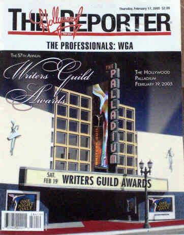 HOLLYWOOD REPORTER | THE magazine side cover 17 February 2005