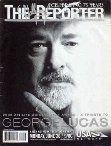 HOLLYWOOD REPORTER | THE magazine side cover 9 June 2005