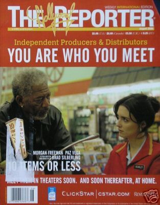 HOLLYWOOD REPORTER | THE magazine side cover August 2006