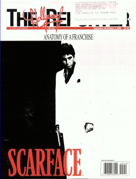 HOLLYWOOD REPORTER | THE magazine side cover 29 September 2006