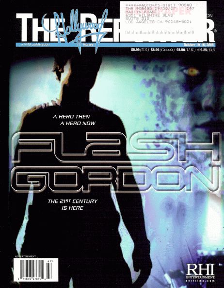 HOLLYWOOD REPORTER | THE magazine side cover 10 October 2006