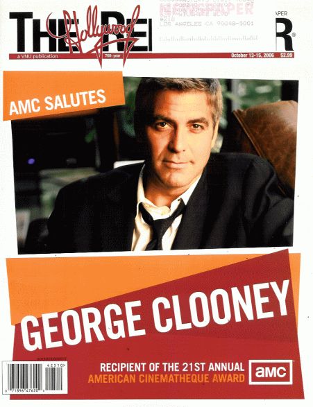 HOLLYWOOD REPORTER | THE magazine side cover 13 October 2006