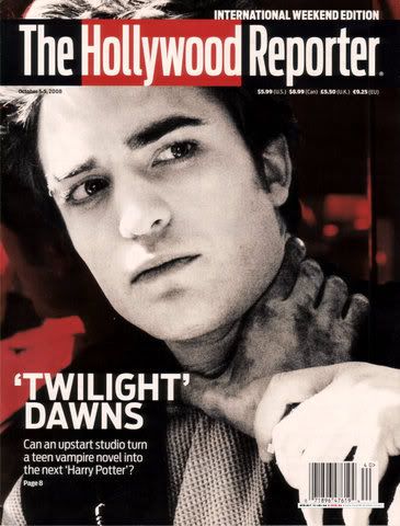 HOLLYWOOD REPORTER | THE magazine side cover 3 October 2008