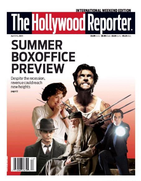 HOLLYWOOD REPORTER | THE magazine side cover 3 April 2009