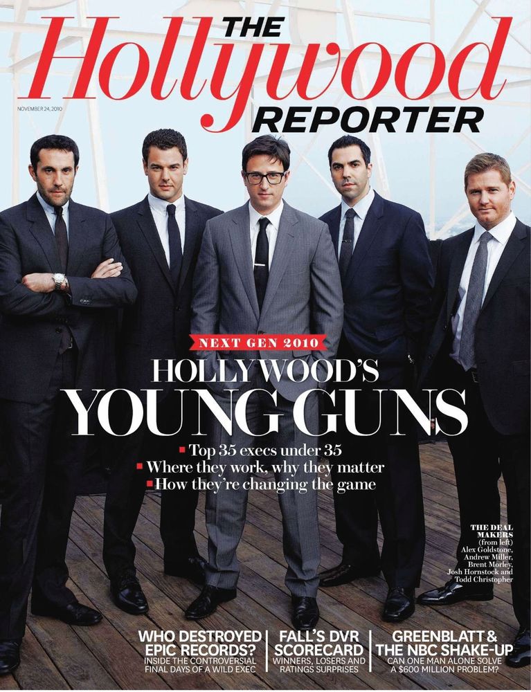 HOLLYWOOD REPORTER | THE magazine side cover 24 November 2010
