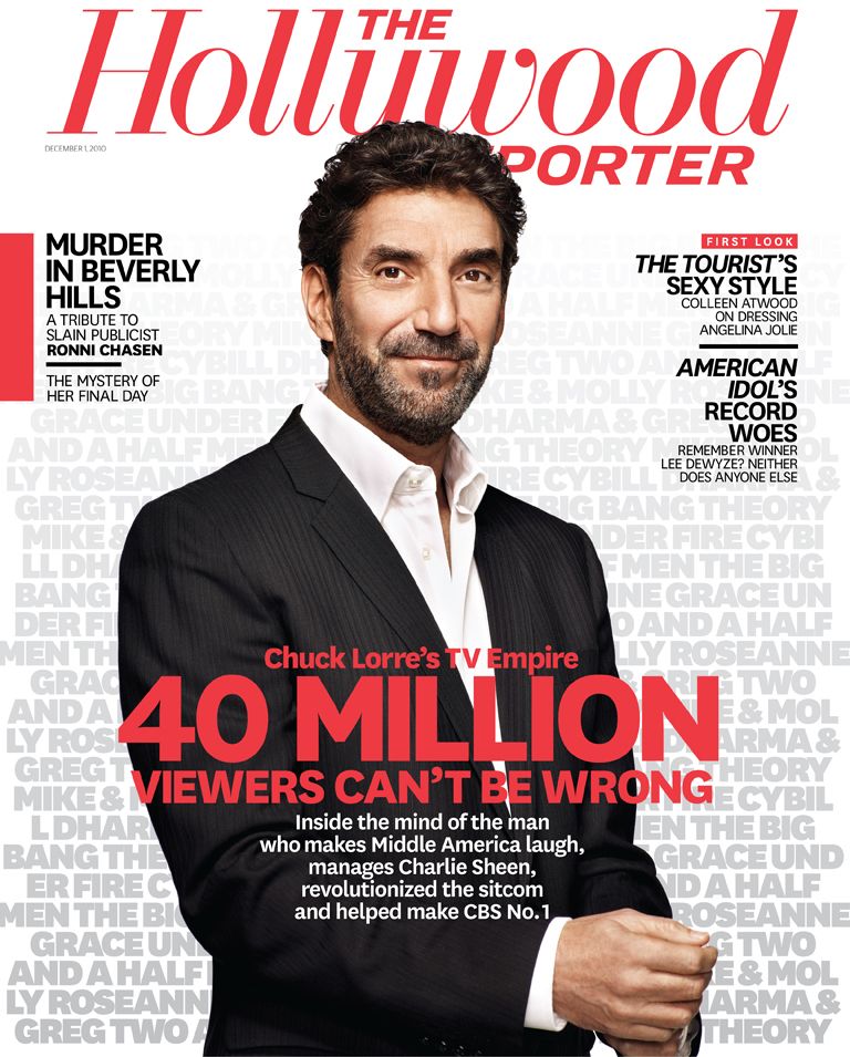 HOLLYWOOD REPORTER | THE magazine side cover 1 December 2010