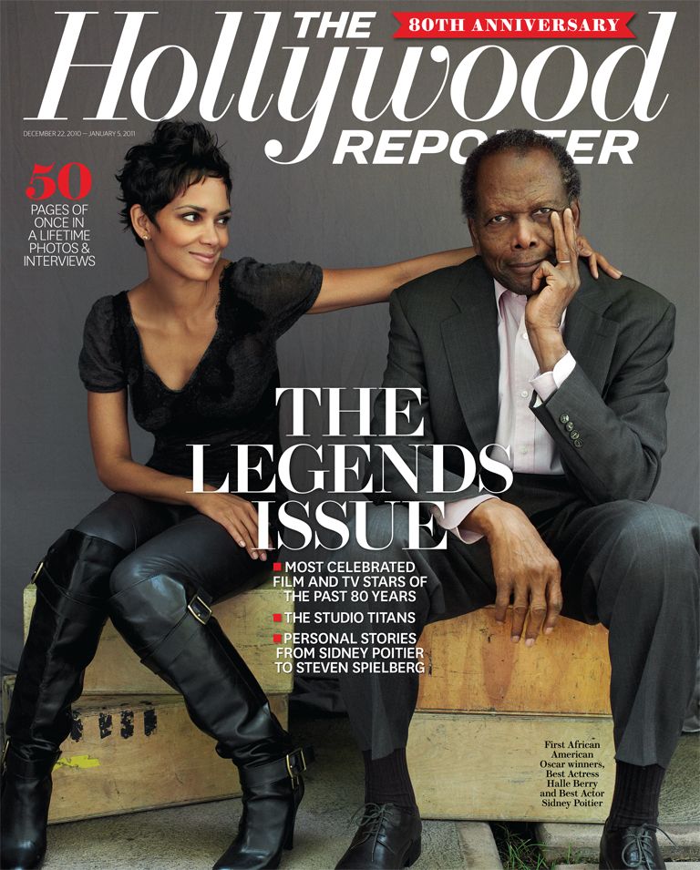 HOLLYWOOD REPORTER | THE magazine side cover 22/29 December 2010