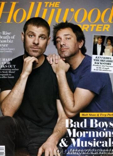 HOLLYWOOD REPORTER | THE magazine side cover Issue 12 1 April 2011