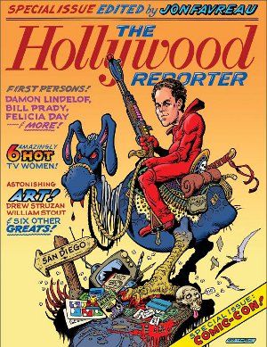 HOLLYWOOD REPORTER | THE magazine side cover  Special 23 July - Special Issue 2011