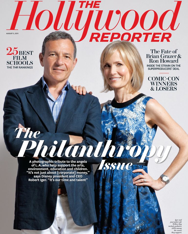 HOLLYWOOD REPORTER | THE magazine side cover Issue 27 5 August 2011