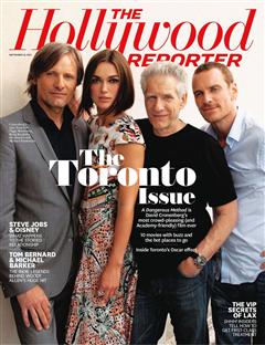HOLLYWOOD REPORTER | THE magazine side cover Issue 32 16 September 2011