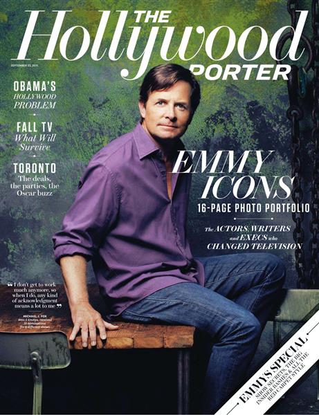 HOLLYWOOD REPORTER | THE magazine side cover Issue 33 23 September 2011
