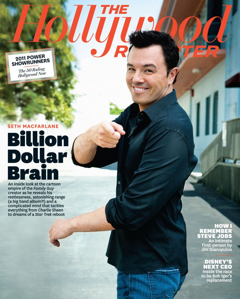 HOLLYWOOD REPORTER | THE magazine side cover Issue 37 21 October 2011