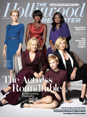 HOLLYWOOD REPORTER | THE magazine side cover Issue 41 18 November 2011