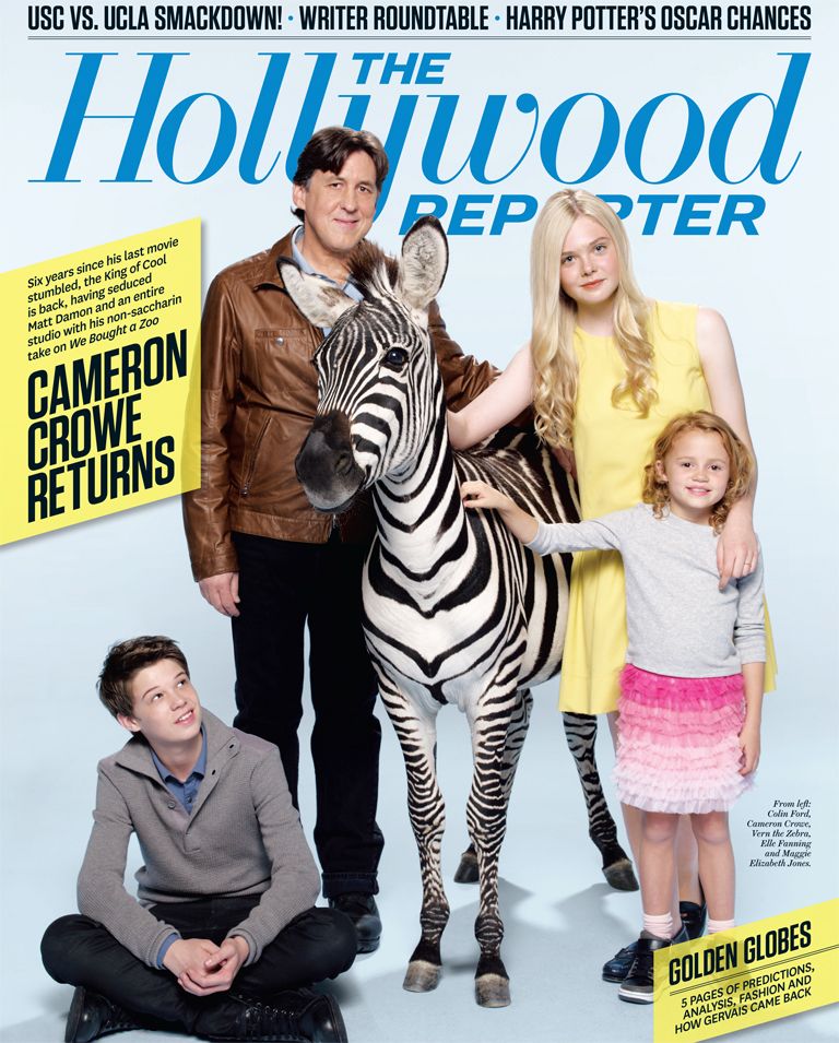 HOLLYWOOD REPORTER | THE magazine side cover Issue 43 2 December 2011