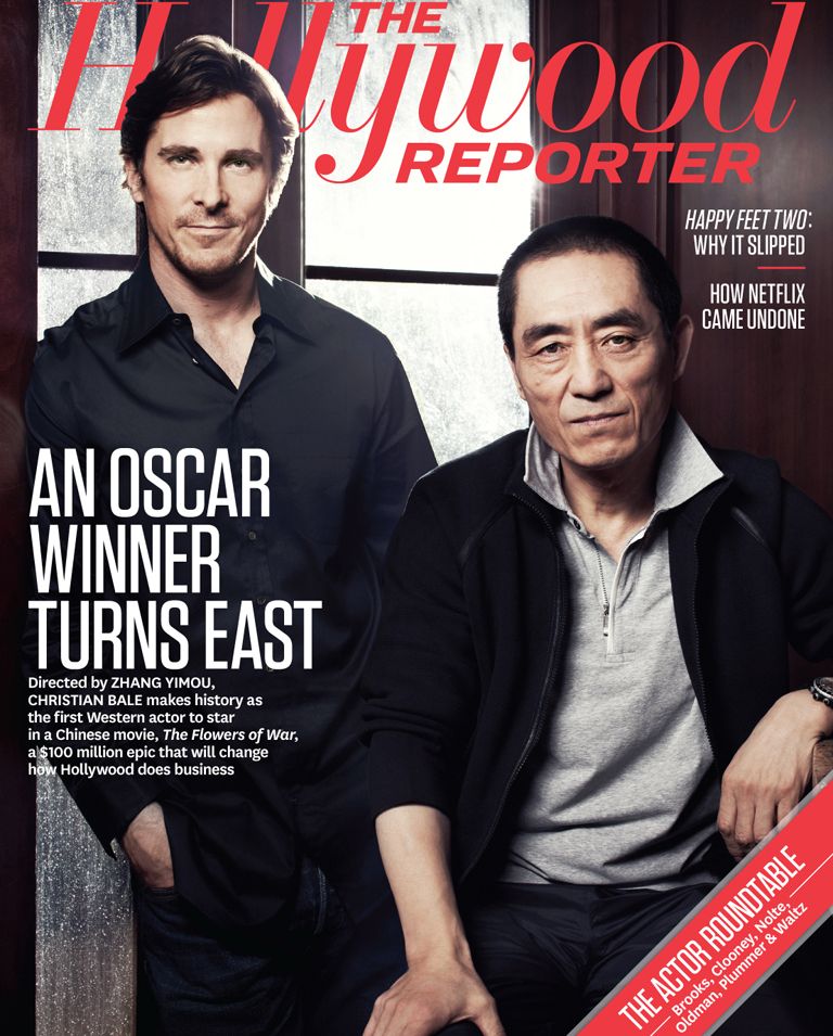 HOLLYWOOD REPORTER | THE magazine side cover Issue 44 9 December 2011