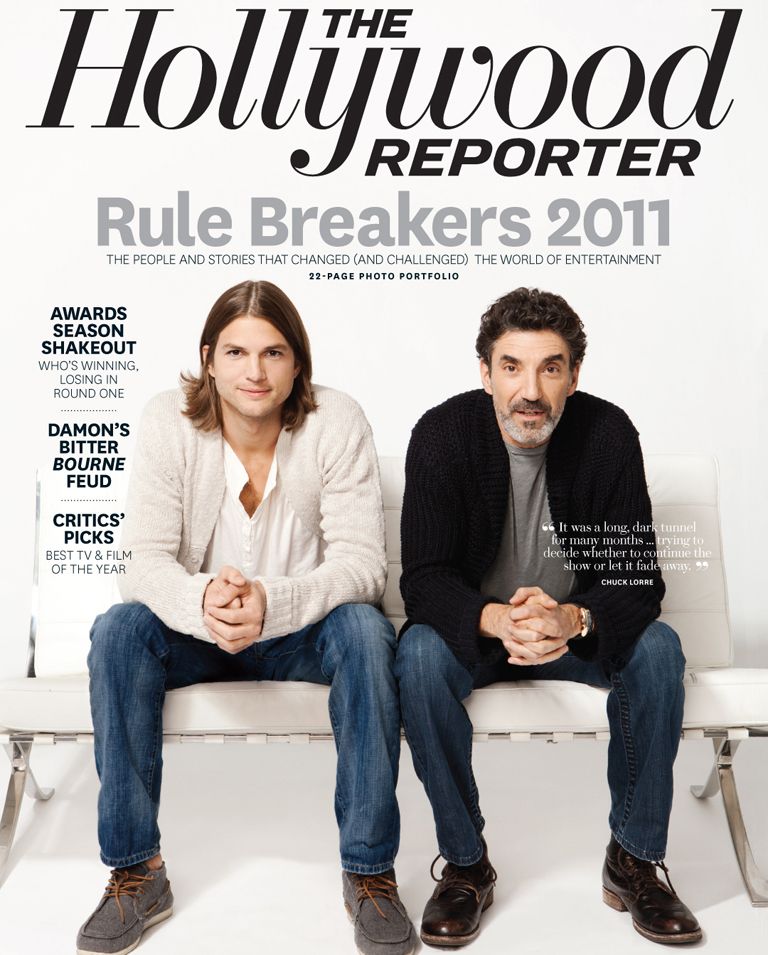 HOLLYWOOD REPORTER | THE magazine side cover Issue 47 6 January 2012