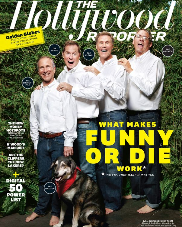 HOLLYWOOD REPORTER | THE magazine side cover Issue 2 20 January 2012