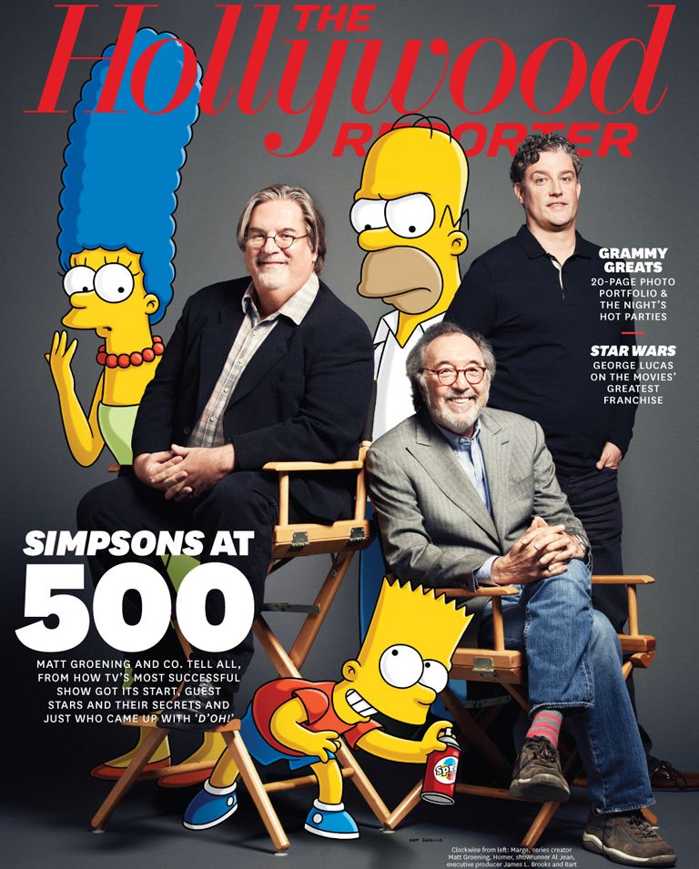 HOLLYWOOD REPORTER | THE magazine side cover Issue 6 17 February 2012