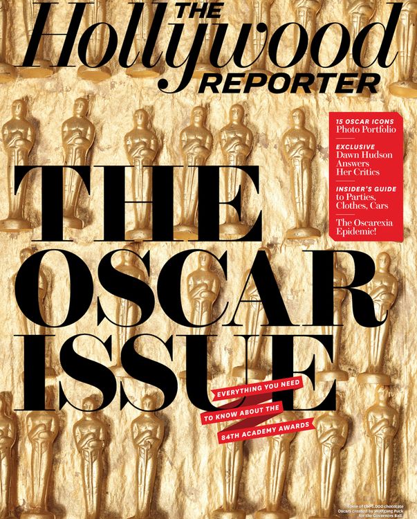 HOLLYWOOD REPORTER | THE magazine side cover Issue 8 2 March 2012