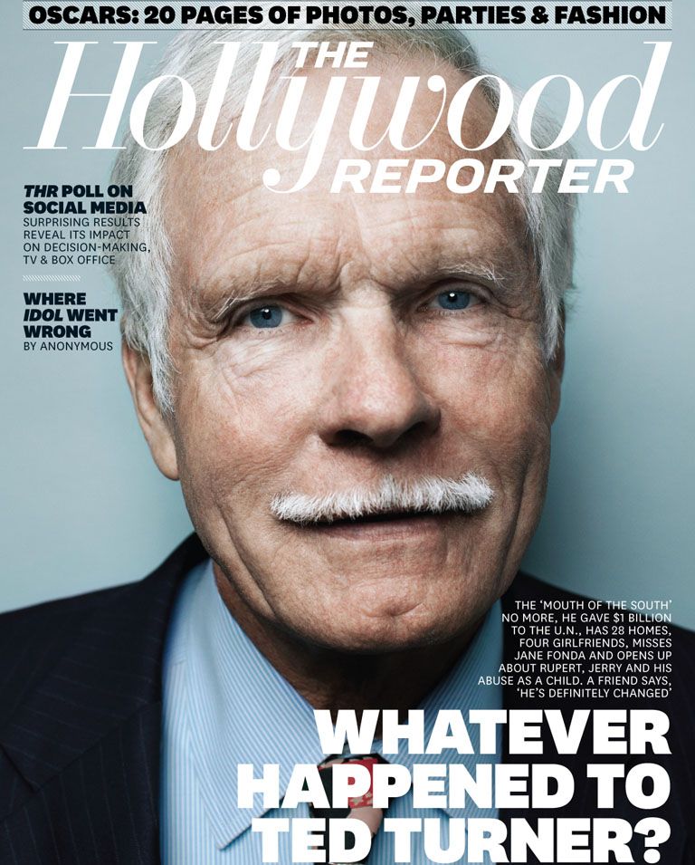 HOLLYWOOD REPORTER | THE magazine side cover Issue 9 9 March 2012