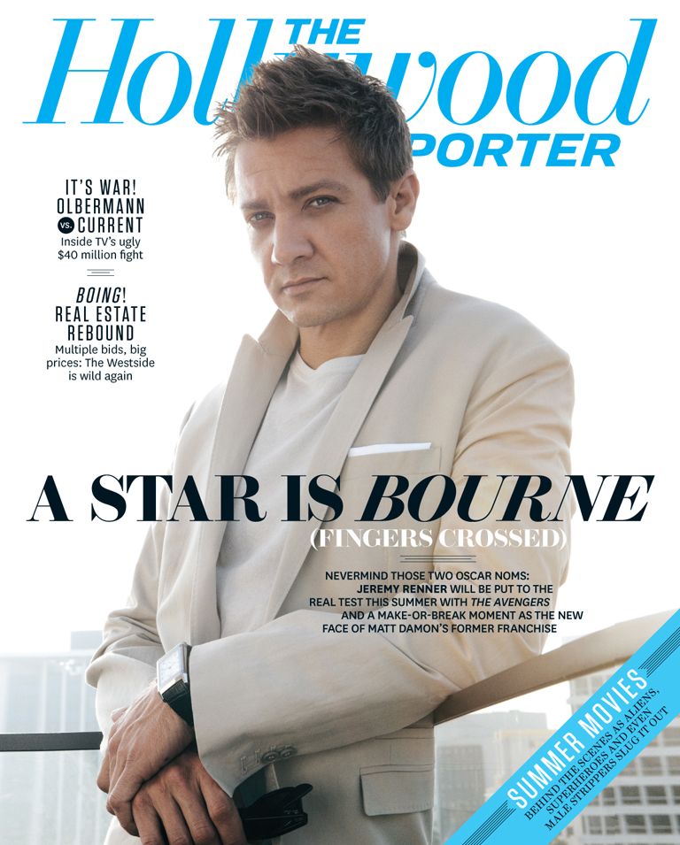 HOLLYWOOD REPORTER | THE magazine side cover Issue 13 13 April 2012