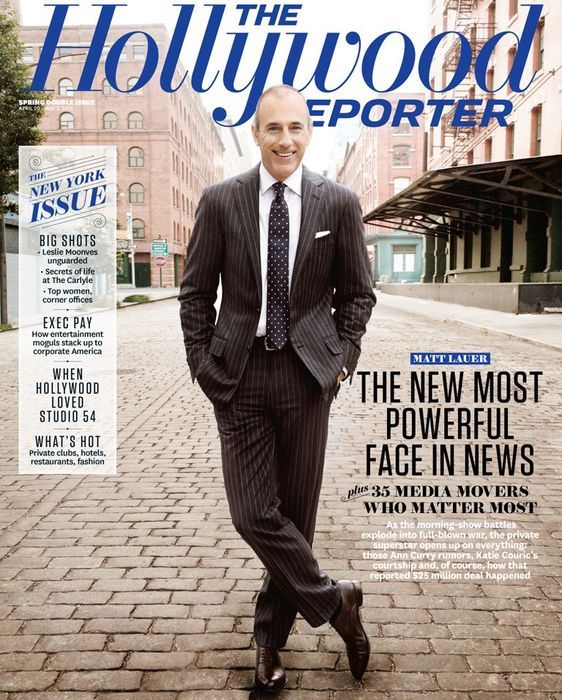 HOLLYWOOD REPORTER | THE magazine side cover Issue 14 20 April 2012