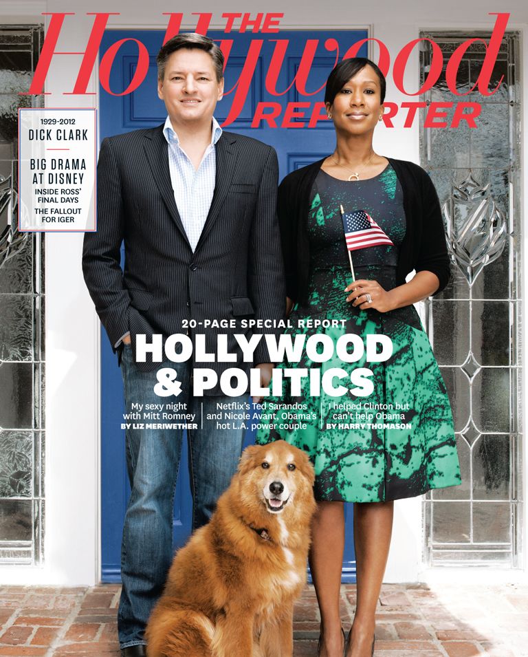 HOLLYWOOD REPORTER | THE magazine side cover Issue 15 4 May 2012