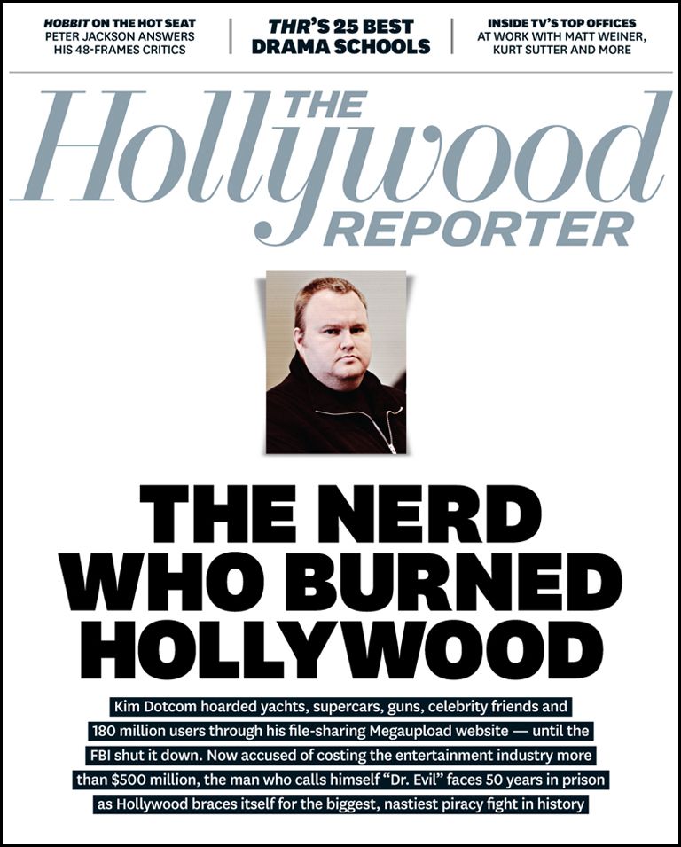 HOLLYWOOD REPORTER | THE magazine side cover Issue 16 11 May 2012