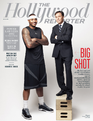 HOLLYWOOD REPORTER | THE magazine side cover 27 July 2012