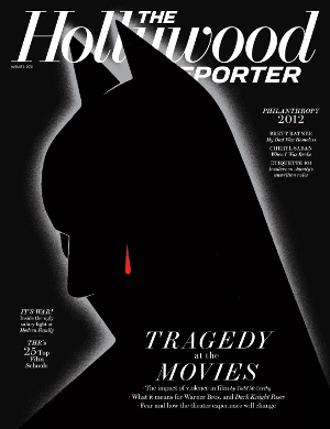 HOLLYWOOD REPORTER | THE magazine side cover 3 August 2012