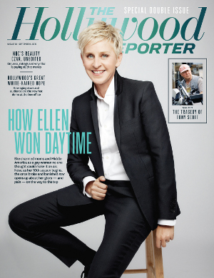 HOLLYWOOD REPORTER | THE magazine side cover 31 August 2012