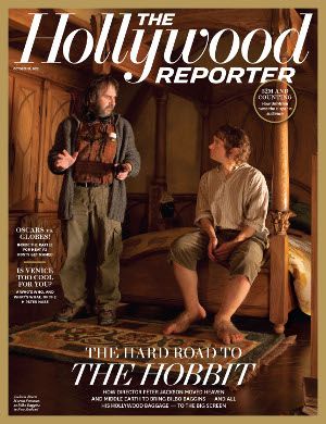 HOLLYWOOD REPORTER | THE magazine side cover 26 October 2012