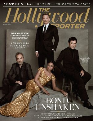 HOLLYWOOD REPORTER | THE magazine side cover 16 November 2012