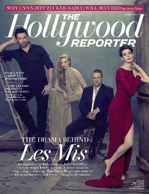 HOLLYWOOD REPORTER | THE magazine side cover 14 December 2012