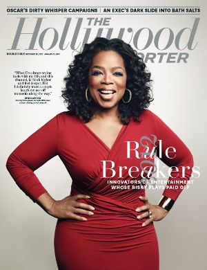 HOLLYWOOD REPORTER | THE magazine side cover 28 December 2012