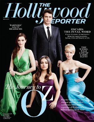 HOLLYWOOD REPORTER | THE magazine side cover 8 March 2013