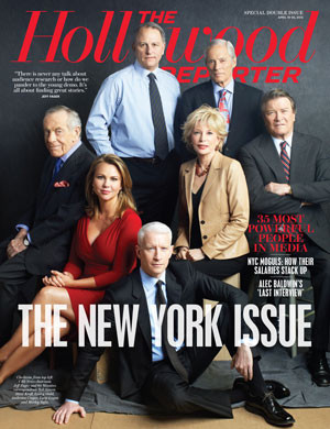 HOLLYWOOD REPORTER | THE magazine side cover Issue 14  2013