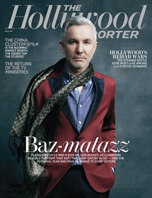 HOLLYWOOD REPORTER | THE magazine side cover Issue 15  2013