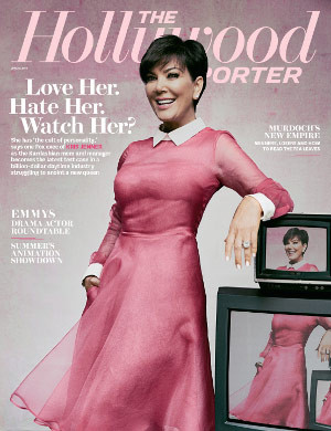 HOLLYWOOD REPORTER | THE magazine side cover Issue 22  2013