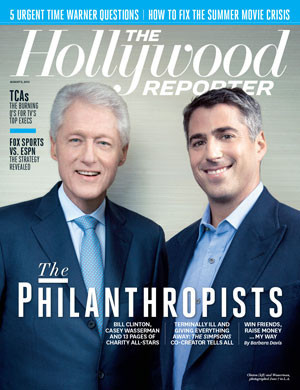 HOLLYWOOD REPORTER | THE magazine side cover Issue 26  2013