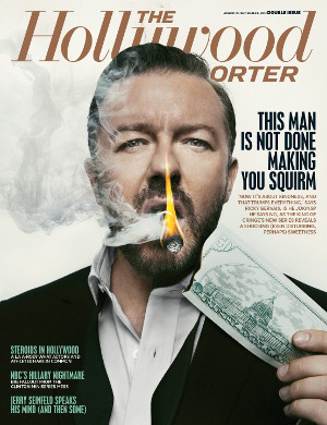 HOLLYWOOD REPORTER | THE magazine side cover Issue 30  2013