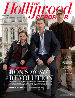 HOLLYWOOD REPORTER | THE magazine side cover Issue 31  2013