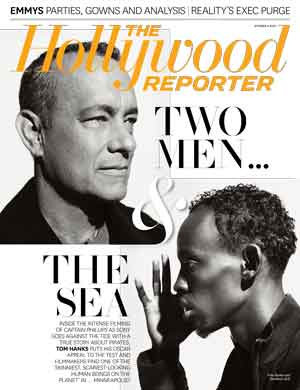 HOLLYWOOD REPORTER | THE magazine side cover Issue 34  2013