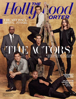 HOLLYWOOD REPORTER | THE magazine side cover Issue 39  2013
